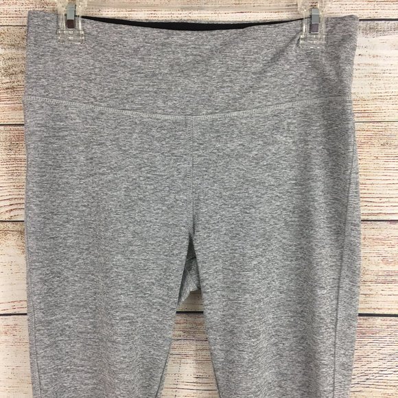 VOGO Athletica Capri Marled Print Leggings Lace Up - Picture 2 of 10